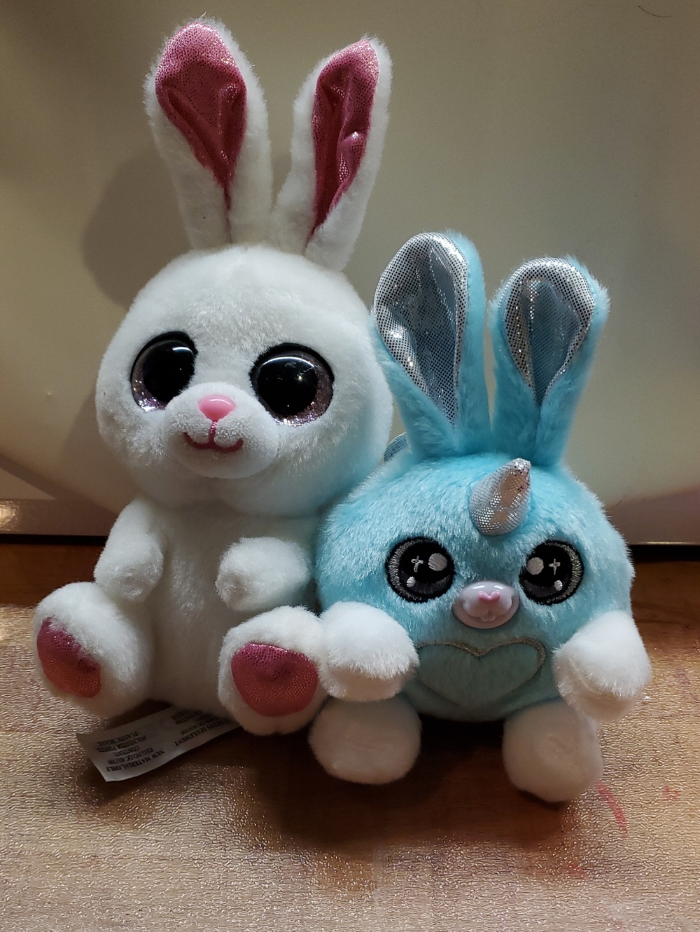Lot of Two Bunny Plushies